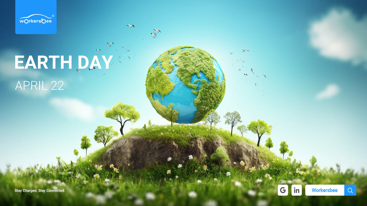 Célébrer le Jour de la Terre : adopter la mobilité verte avec les solutions avancées de recharge de véhicules électriques de Workersbee
