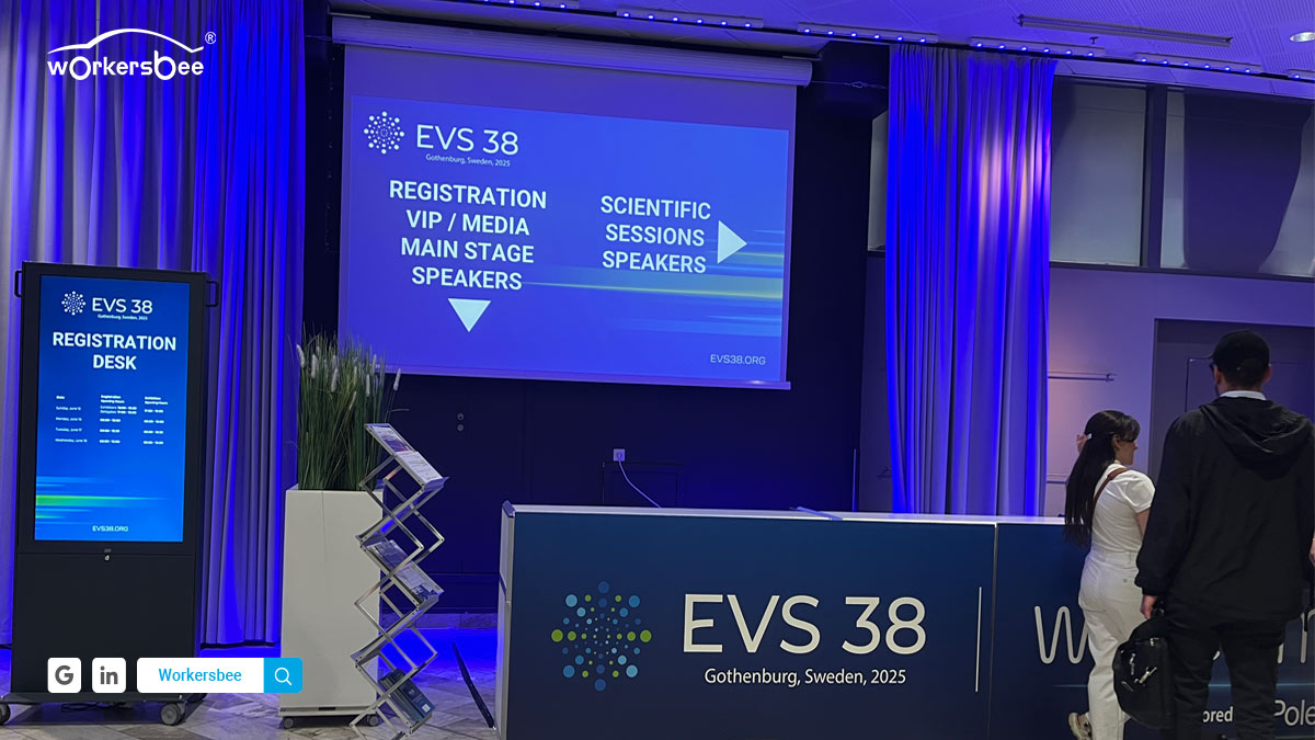 Workersbee Showcases Advanced EV Charging Solutions at EVS38