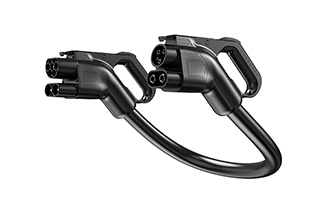 Câble adaptateur CCS2 vers CCS1 pour véhicule électrique Workersbee | Solution de charge rapide et fiable de 150 kW