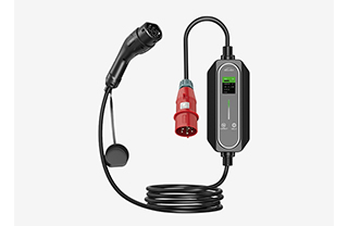Chargeur intelligent Workersbee ePort C : chargeur portable pour véhicule électrique triphasé de 22 kW avec certification CE et fonctionnalités personnalisables