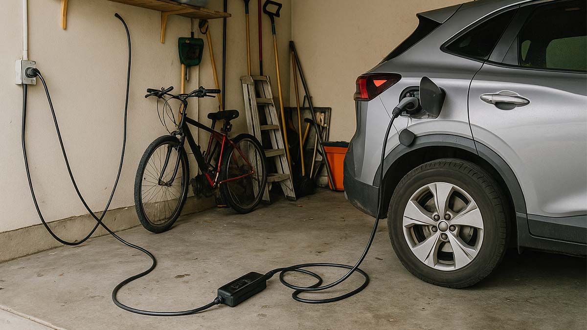 portable ev charing