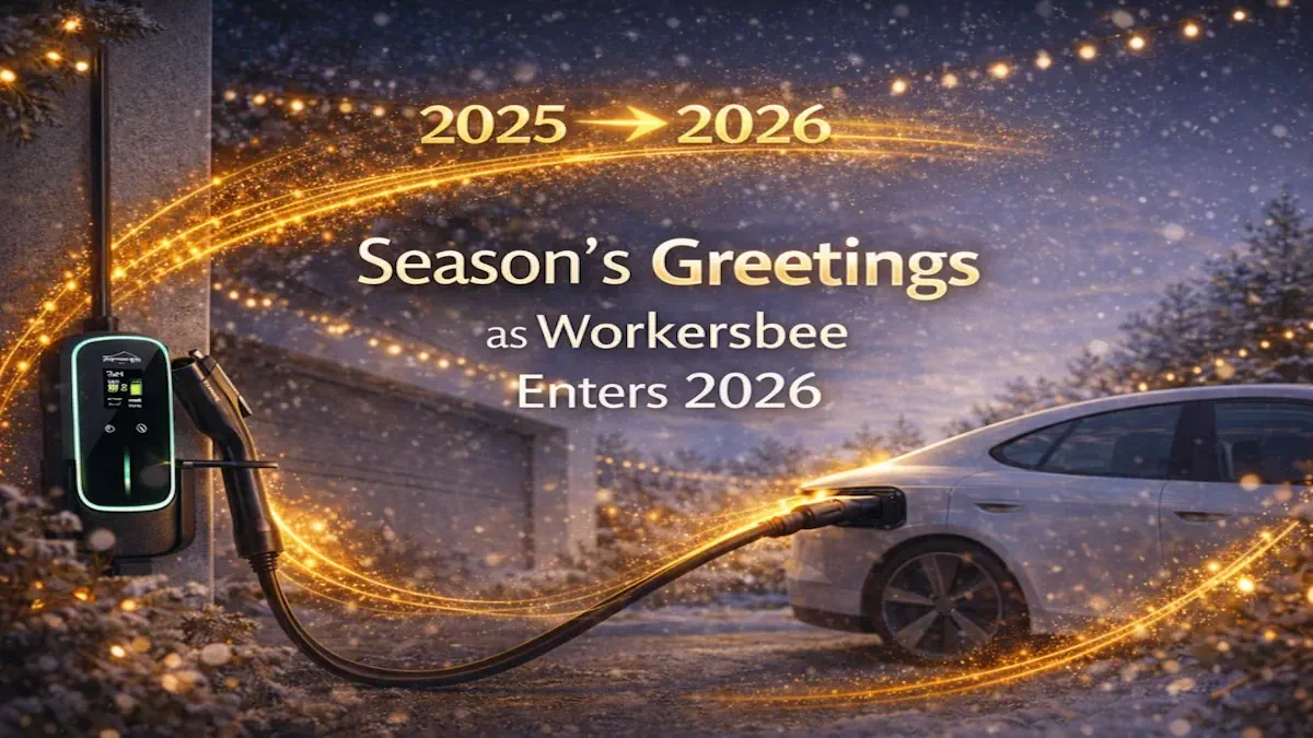 Meilleurs vœux à l'occasion de l'année 2026, pour Workersbee !