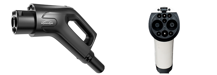 Pour les équipements de charge CC GB/T nécessitant jusqu'à 350 A sans circuit de refroidissement liquide.
